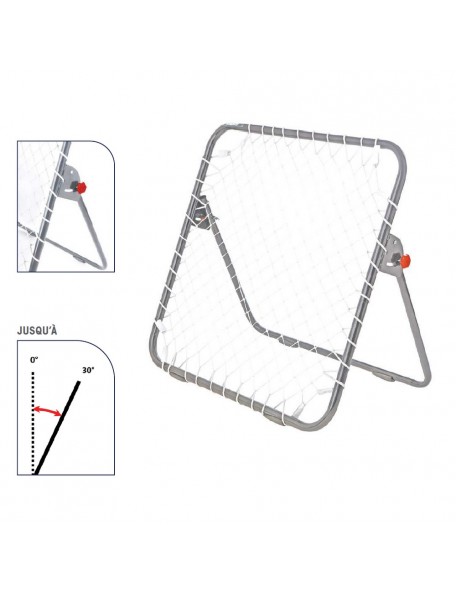 Tchoukball cadre - 1 - But de Tchoukball, pour le travail technique aérien et pour les gardiens de but.
Développe la sensation