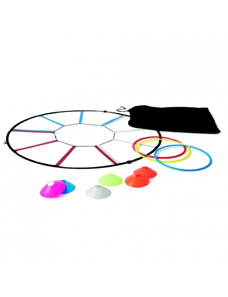 Parcours rapidité et coordination - 1 - Parcours de motricité pour le travail de la rapidité et coordination.
Ensemble de matér