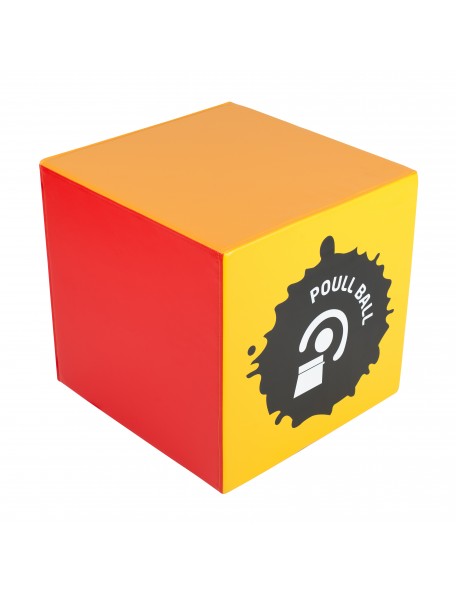 Cube en mousse de poull-ball - 1 - Cube de Poull-ball en mousse, cube beaucoup plus résistant que le cube gonflable.
Dimensions