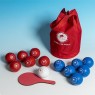 Kit boules Boccia de compétition - 1 - Kit boules de Boccia de compétition composé de 13 boules de Boccia ainsi qu'une raquette 