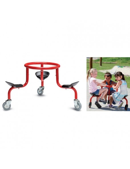 Circle Bike Winther - 1 - Circle Bike Winther, Idéal pour développer la coordination grâce à ses roues multidirectionnelles.
Fa