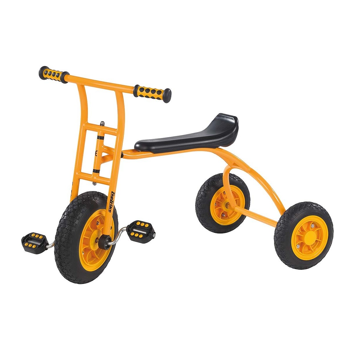 Tricycle Top Trike siège long - 1 - Le Tricycle Top Trike siège long est le compagnon idéal pour les enfants de la maternelle et
