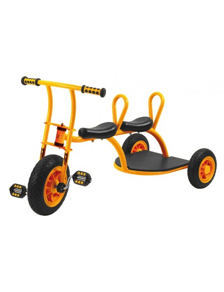 Tricycle Taxi Top Trike - 1 - Avec le tricycle "Taxi", les camarades peuvent être conduits très confortablement : en effet, 2 si