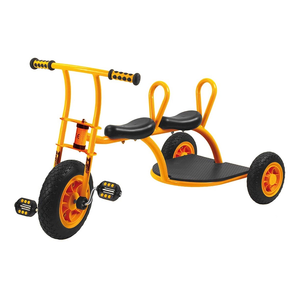 Tricycle Taxi Top Trike - 1 - Avec le tricycle "Taxi", les camarades peuvent être conduits très confortablement : en effet, 2 si