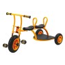 Tricycle Taxi Top Trike - 1 - Avec le tricycle "Taxi", les camarades peuvent être conduits très confortablement : en effet, 2 si