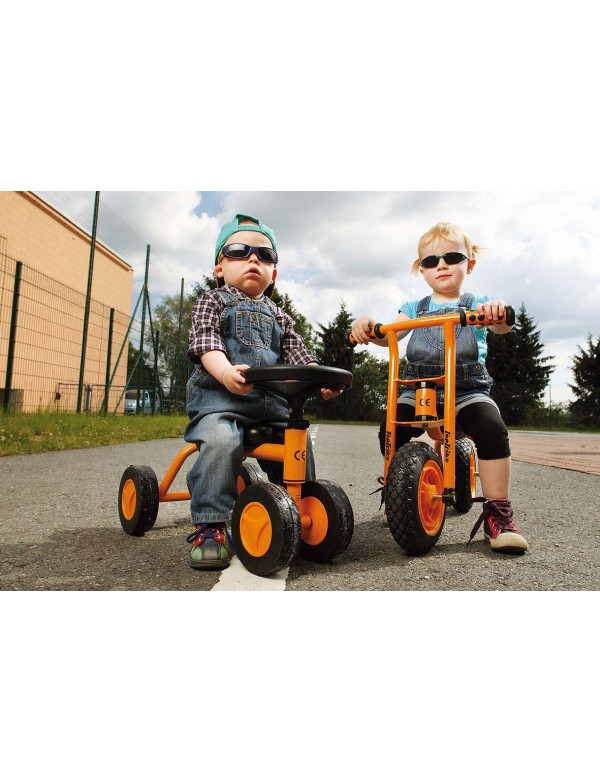 Mini Quad Top Trike - 2 - Le Mini Quad Top Trike permet aux enfants dès 1 an de s'initier aux quatre roues. Avec ce cycle roulan