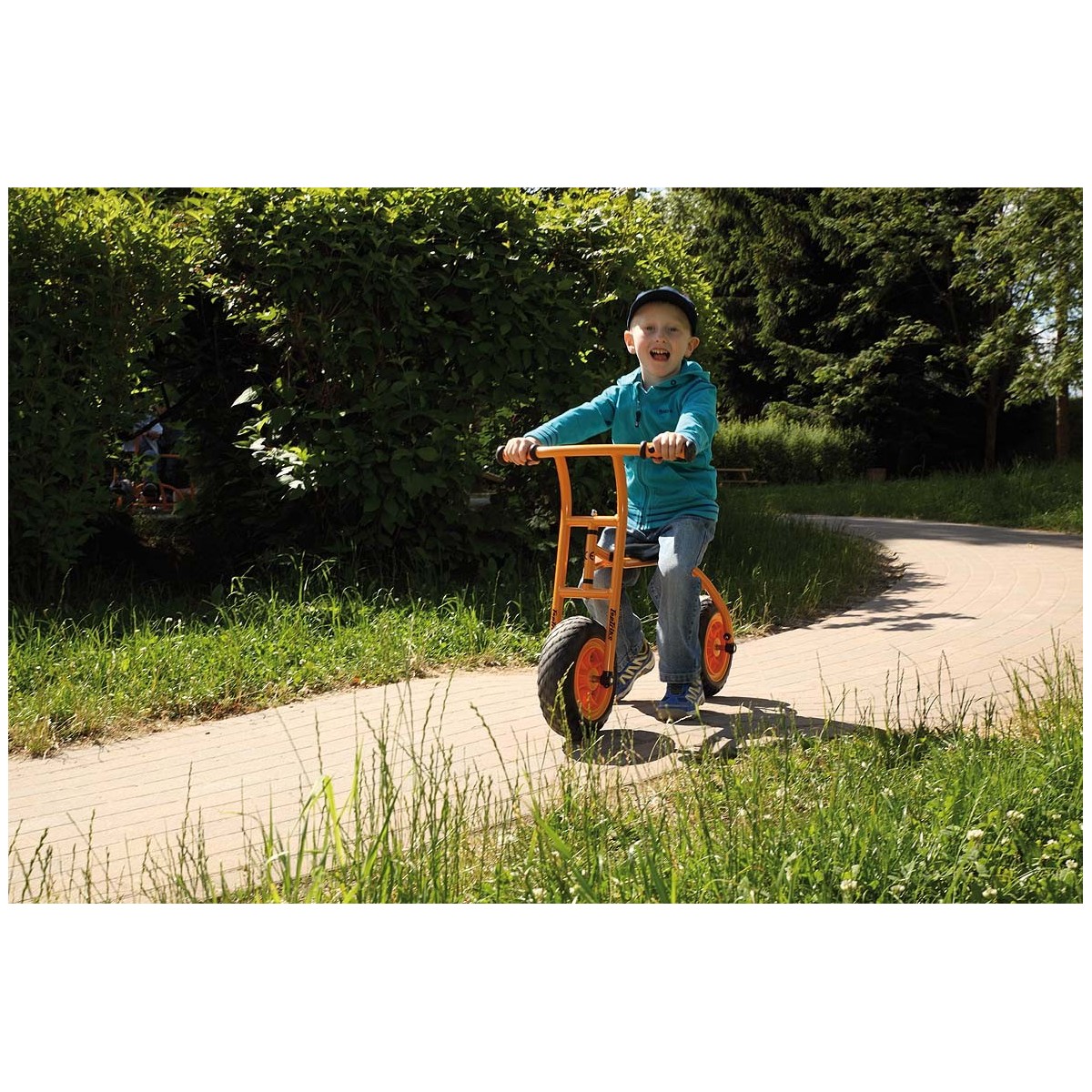 Bicyclette Top Trike - 3 - Premier vélo sur deux roues avec la bicyclette Top Trike! Le vélo d'apprentissage est idéal pour trav