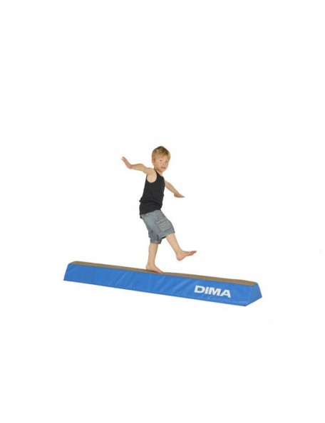 Poutre en mousse Dima - 1 - La poutre de gymnastique en mousse Dima est parfaitement adapté au travail de motricité ou gymnique.