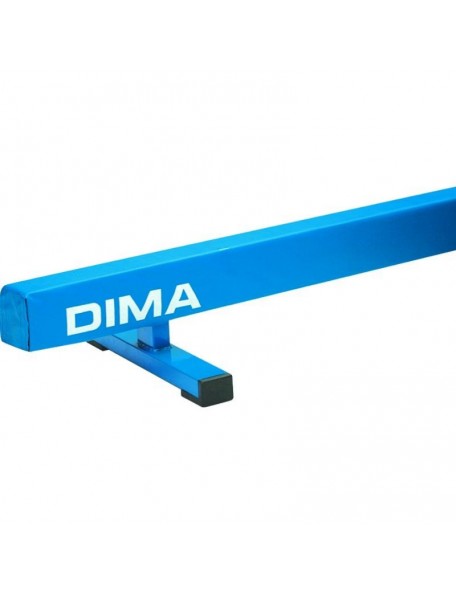 Poutre basse Dima - 3 - Poutre basse de gymnastique Dima Sport destinée aux clubs et aux écoles, cette poutre basse de gymnastiq