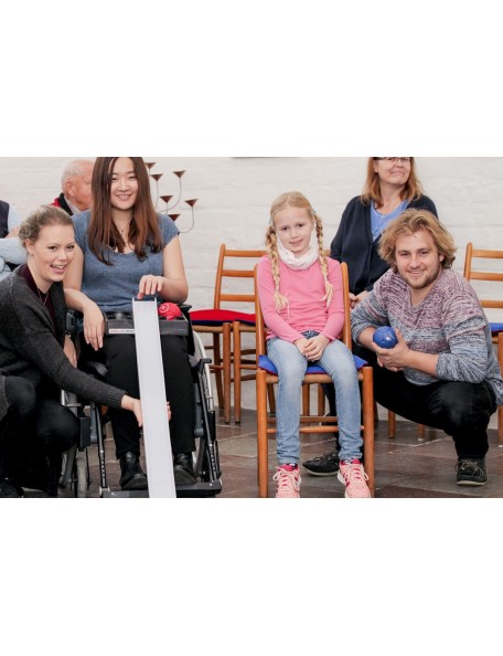 Rampe de Boccia - 2 - Une rampe de Boccia légère et durable, en polycarbonate solide, de longueur environ 110 cm de long.
Rallo