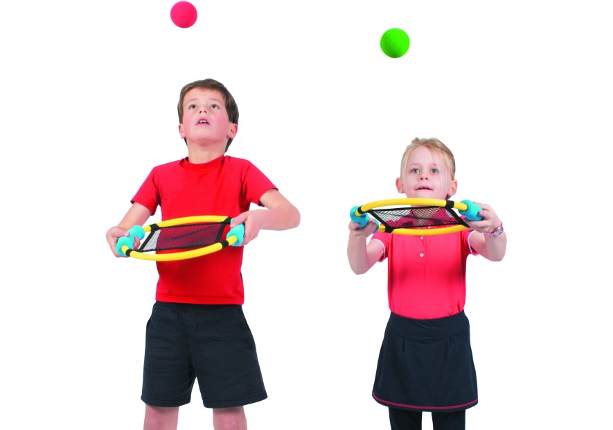 Découvrez les jeux de raquettes pour enfants