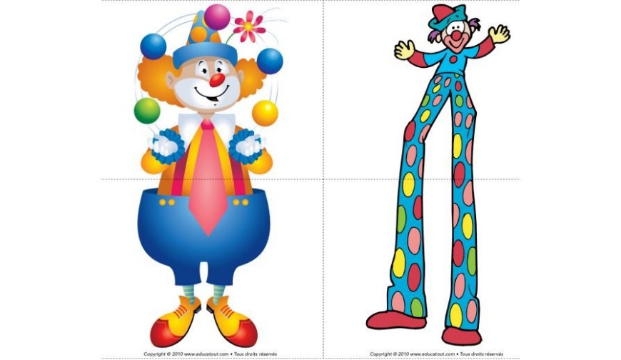 Idées de jeux : thème le cirque