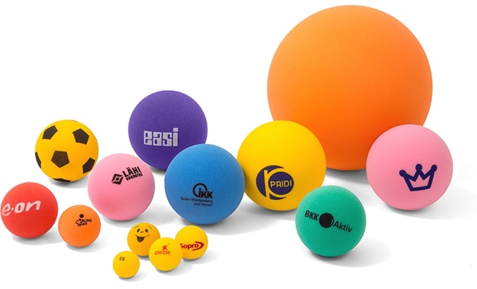 Ballons en mousse image